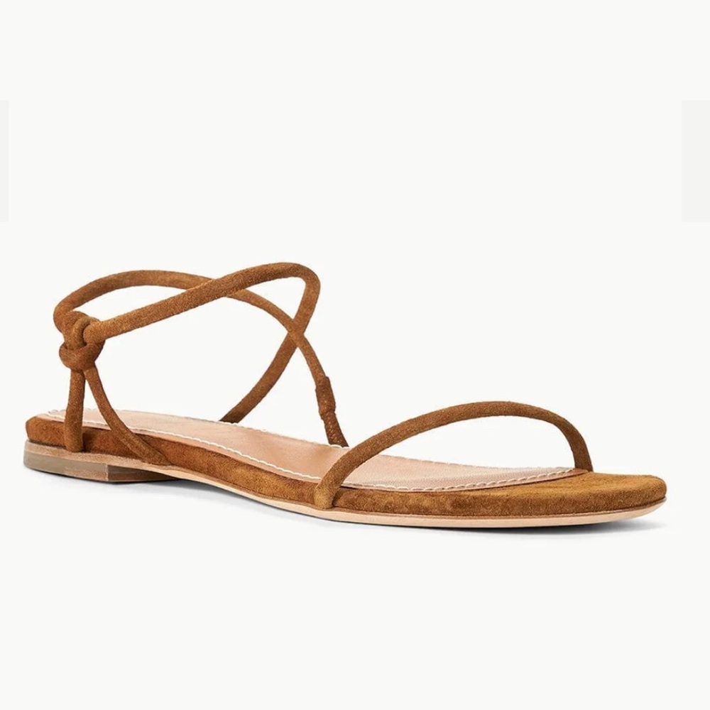 STAUD Laurel Suede Sandal *New with Box*